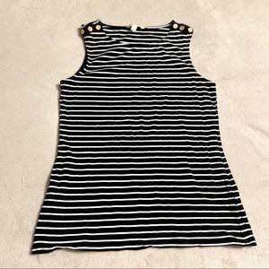 Banana Republic Striped Shirt Size M